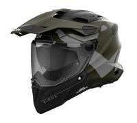 Airoh Commander 2 Adventure Motorcycle Motorbike Helmet - Reveal Military Green