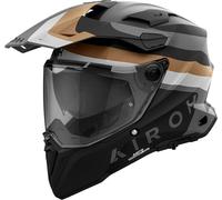 Airoh Commander 2 Doom, adventure helmet M Matt Black/Grey/Gold