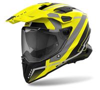 Airoh COMMANDER 2 MAVICK Yellow Matt Carbon Fiber Moto Helmet Adventure Touring