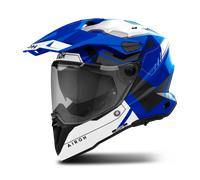 Airoh Commander 2 Reveal Full Face Helmet Blue GlossL Blue Gloss