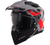 Airoh Commander 2 Reveal Matt Red Fluo Dual Sport Helmet Motorbike Adventure Lid