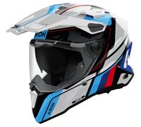 Airoh Commander 2 Skip Enduro Helmet M unisex White/Blue/Red, M