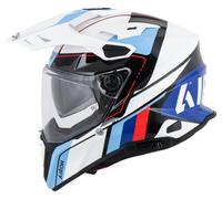 Airoh Commander 2 Skip Enduro Helmet unisex White/Blue/Red, XL