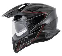 Airoh Commander 2 Stylish unisex Carbon/Red/Anthracite, L