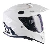 Airoh Commander Adventure Moto Motorcycle Motorbike Helmet Gloss White