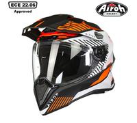 Airoh Commander Boost Motocross Helmet, black-orange, size 2XL