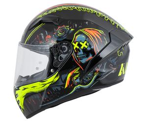 Airoh Conner Double Face Full-Face Helmet unisex Black/Neon yellow, L