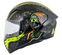 Airoh Conner Double Face Full-Face Helmet unisex Black/Neon yellow, S