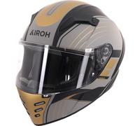 Airoh Connor Achieve Matt Bronze Motorcycle Helmet Motorbike Full Face Lid ECE