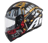 Airoh Connor amurai Matt Full-Face Helmet unisex Matt/Black/Grey/Red, S