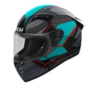 Airoh Connor Dunk Helmet, black-grey-blue, size M