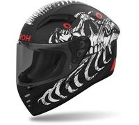 Airoh Connor Myth Helmet, black matt/red/white, size XL (61/62)