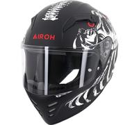 Airoh Connor Myth Matt Black White Motorcycle Helmet Motorbike Full Face Lid ECE