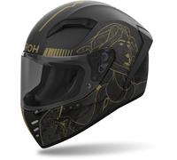 Airoh Connor Titan Helmet, black-gold, size M for Men