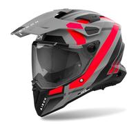 Airoh Commander 2 Mavick Motocross Helmet, black-grey-red, size S