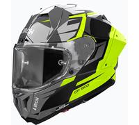 Airoh GP 800 Master, full face helmet XL Grey/Black/Neon-Yellow