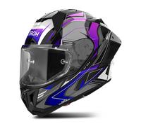 Airoh GP 800 Must, full face helmet M Black/Grey/Blue/Purple
