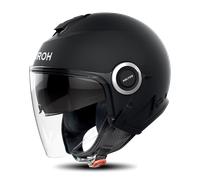 Airoh Helios Color Open Face Helmet BLACK-MATTL BLACK-MATT