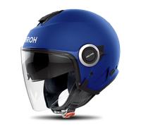 Airoh Helios Color Open Face Helmet Blue MattL Blue Matt