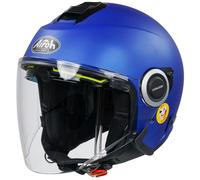 Airoh Helios Color Open Face Helmet Blue L unisex