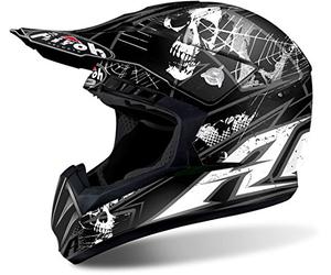 Airoh Helmet Offroad Cross Switch Scary Black Matt TG L