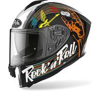 Airoh HELMET SPARK ROCK'N'ROLL BLACK GLOSS M