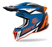 Airoh Helmet Striker Axe Orange/Blue Matt L