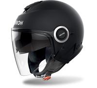 Airoh Helios Color 06 Jet Helmet, black, size XL for Men