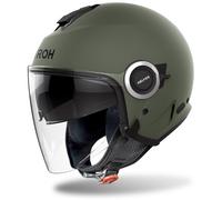 Airoh Helyos Color 06 Jet Helmet, green, size 2XL for Men