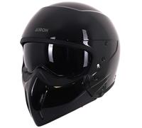 Airoh J-110 Convertible Motorbike Motorcycle Helmet Black Glitter