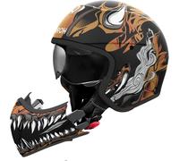 Airoh J 110 Oni, modular helmet S Matt Black/Light Brown/Grey