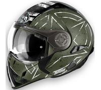 Airoh J106 Command Crossover Approved Helmet Matte Green Size XS