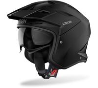 Airoh Kombakt Jet Helmet, black, size L for Men