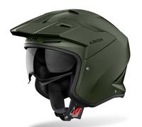 Airoh Kombakt Open Face Helmet Military Green MattL Military Green Matt