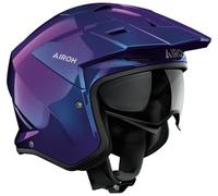 Airoh Kombakt Shimmer Jet Helmet, purple, size XL