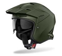 Airoh Kombakt Jet Helmet, olive, size M (57/58)