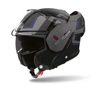 Airoh Mathisse II Full Face Motorcycle Helmet Genius Blue Matt
