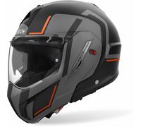 Airoh Mathisse II Genius Helmet, black matt/grey/orange, size XL (61/62)