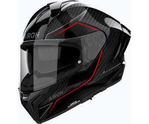 Airoh Matryx Carbon Stylish, full face helmet M Black/Red