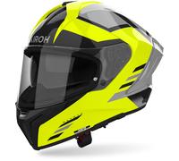 Airoh Matryx Thron Helmet, grey-yellow, size XL for Men