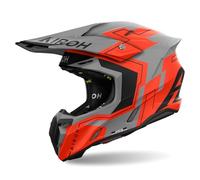 Airoh Twist 3 Dizzy, motocross helmet L Matt Neon-Orange/Grey