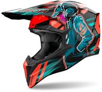 Airoh Wraaap Cyber Off-road Helmet Multicolor M