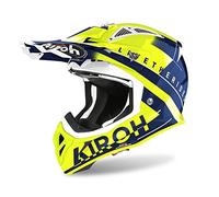 Airoh Motorcycle Helmet Aviator Ace Amaze Blue Gloss L