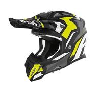 Airoh Motorcycle Helmet Aviator Ace Swoop Yellow Mat S