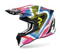 Airoh Off Road Strycker View Gloss White Motorcycle Motorbike Helmet