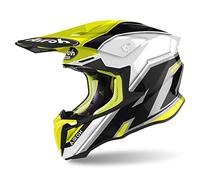 Airoh Motorcycle Helmet Twist 2.0 Shaken Yellow Gloss M