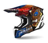 Airoh Motorcycle Helmet Twist 2.0 Tiki Gloss S