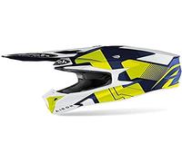 Airoh Motorcycle Helmet Wraap Raze Blue Gloss S