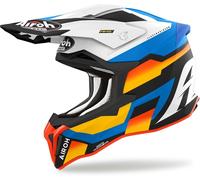 Airoh Motorrad Crosshelm Strycker Glam Blue Matt