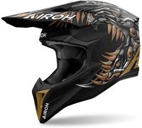 Airoh Motorrad Crosshelm Wraaap Cyborg AI40040090